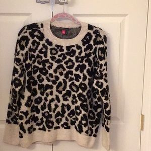 Leopard print sweater